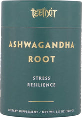 Teelixir Organic Ashwagandha Root Stress Resiliance 100g